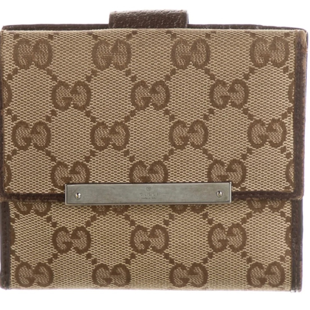Gucci Brown Monogram Wallet